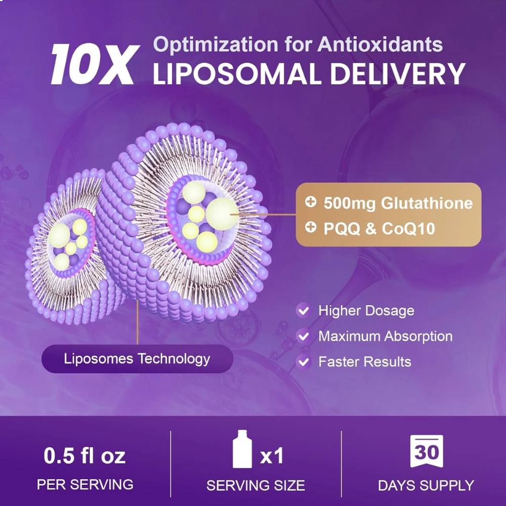 megneta liposomal glutathione Magneta Ultimate Antioxidant – Glutationa, PQQ e CoQ10 30 Sachês Belo Moisturizing Lightening Beauty Natural Detox Supplement Choose your pack:Pack of 1 (30 tablets)