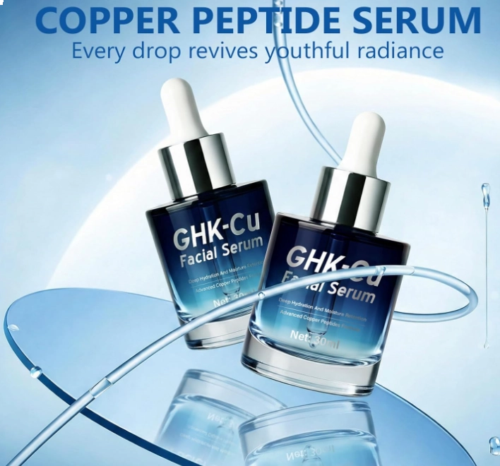 Srum Facial de Peptdeos GHK-CU, Frmula suave, 30ml, Feulover | Vitaminas  Brasil