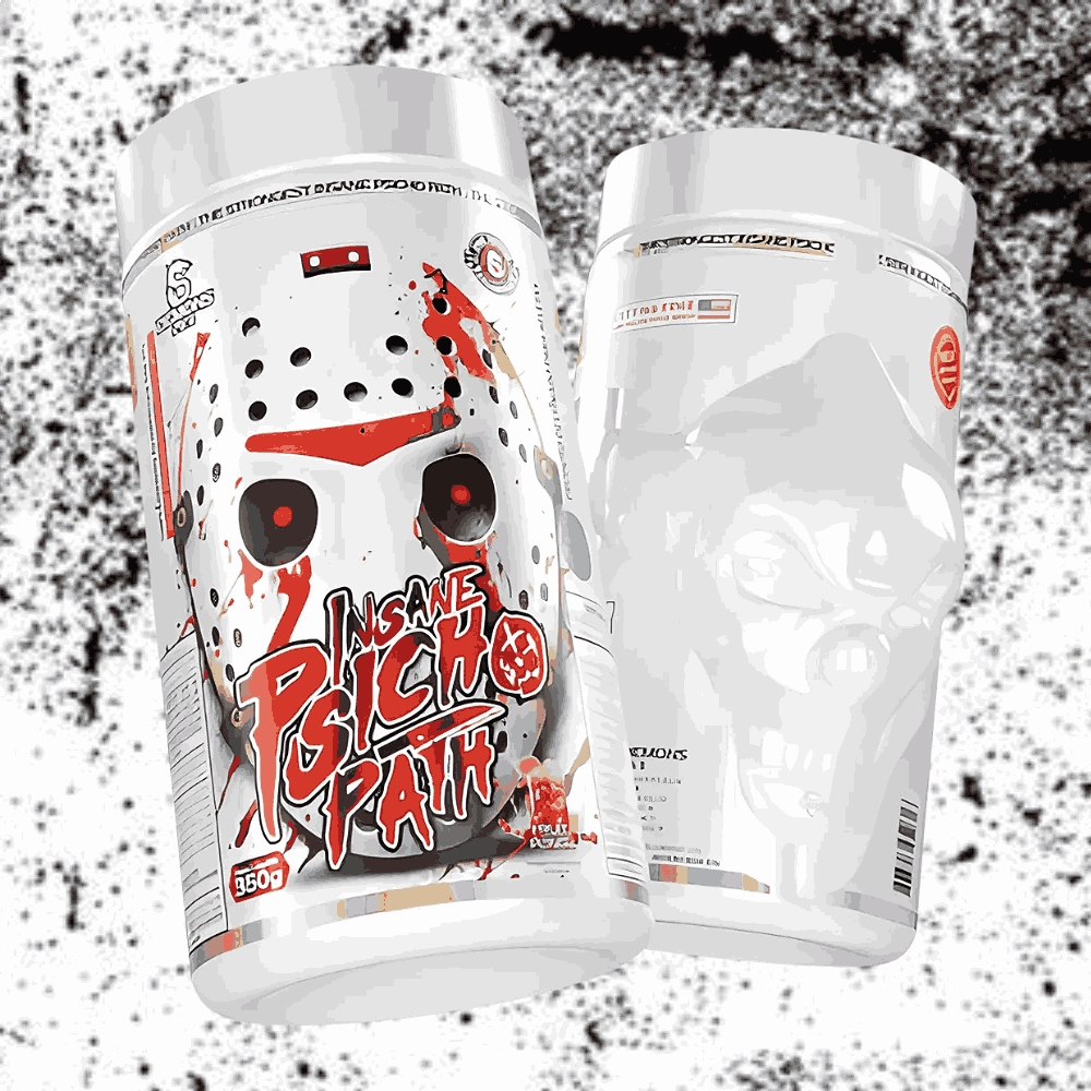 Insane Psycho Path 350g Fruit Punch – Pré-Treino para Energia