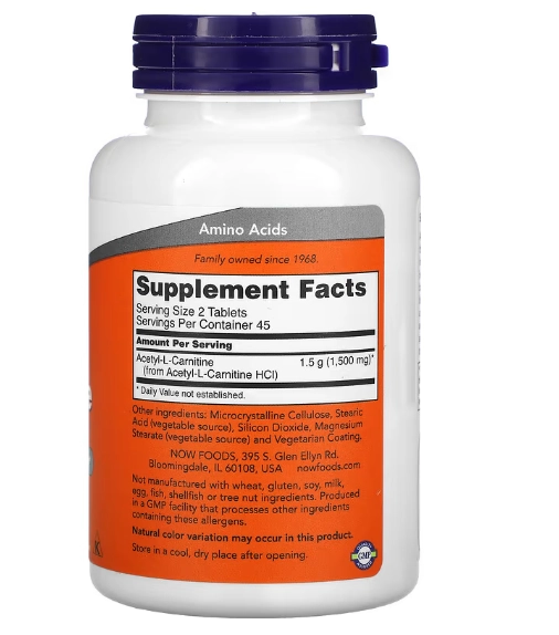 comprar acetyl l carnitine brasil Acetil-L Carnitina 750mg 90 Comprimidos NOW Foods | Vitaminas Best when taken as Sabor:Limón KLOW Peptide Formula | LPToiletries