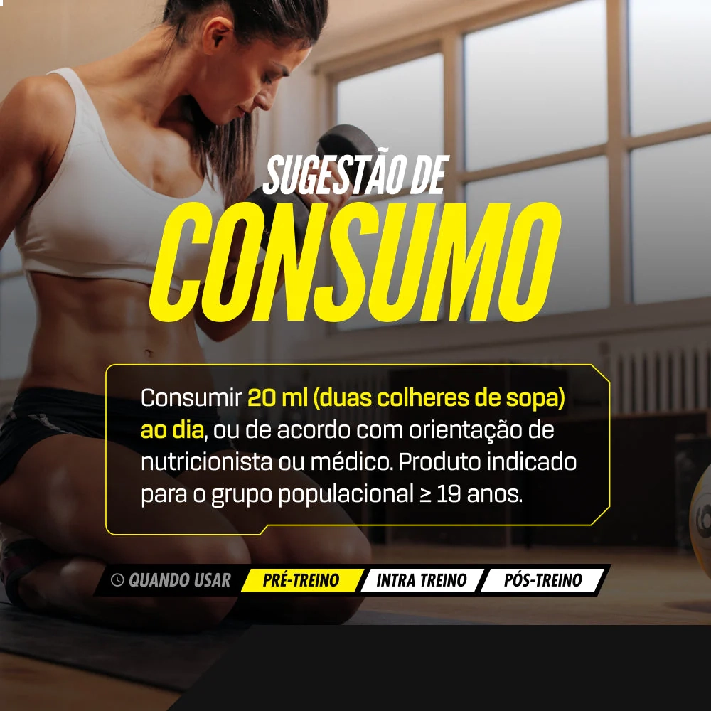 L-Carnitina 2000Mg + Vitaminas B5 E B6 Triton, Sabor Limão, Iridium Labs