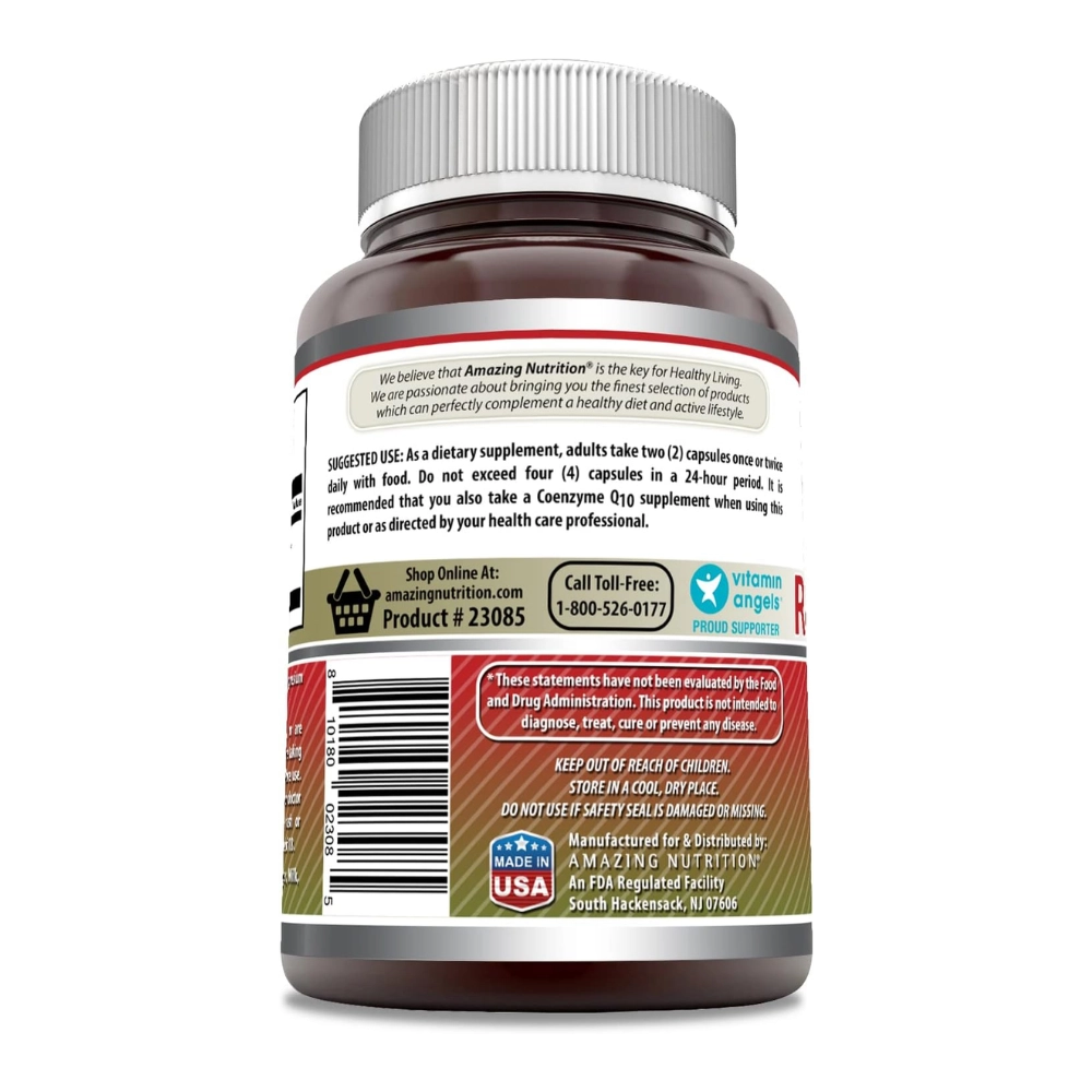 Red Yeast Rice, 1200 Mg, 120 Comprimidos, Amazing Formulas