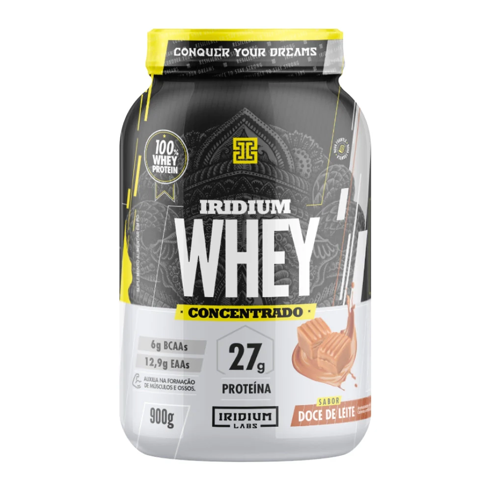 Whey Protein Concentrado, 900g, Iridium Labs