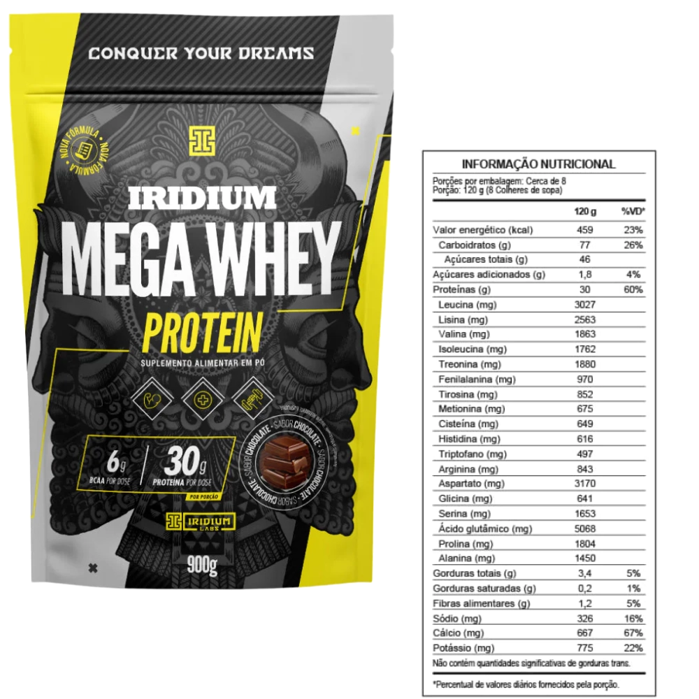 Mega Whey Protein, 900g, Iridium Labs