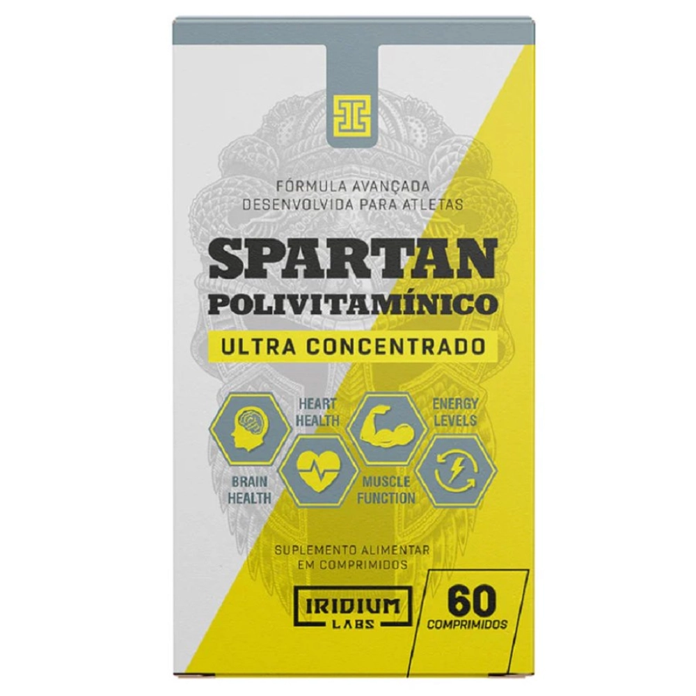Spartan Polivitamínico Ultra Concentrado, 60 Comprimidos, Iridium Labs