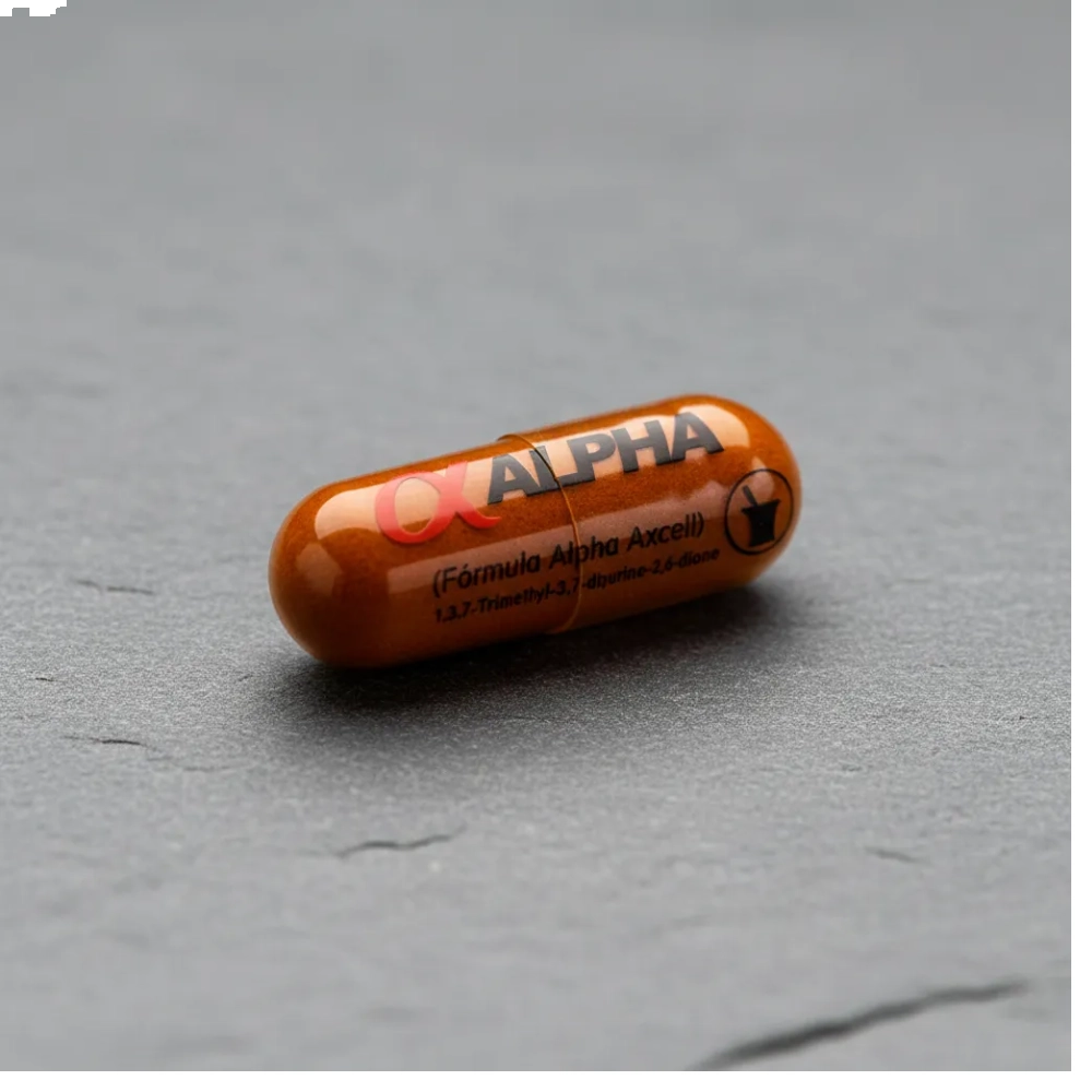 Alpha Axcell Mutante Cafeína, 500Mg, 30 Cápsulas, Sanibras