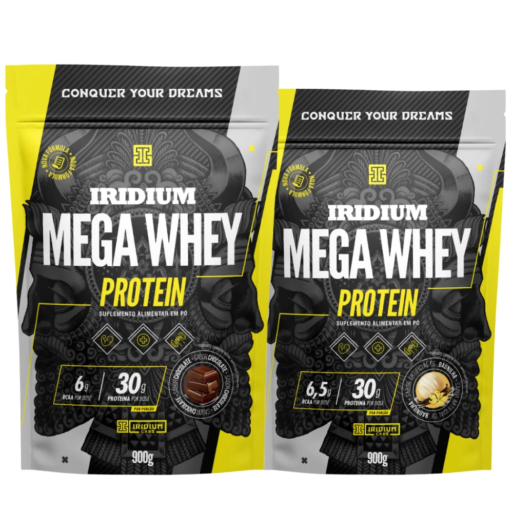 Mega Whey Protein, 900g, Iridium Labs