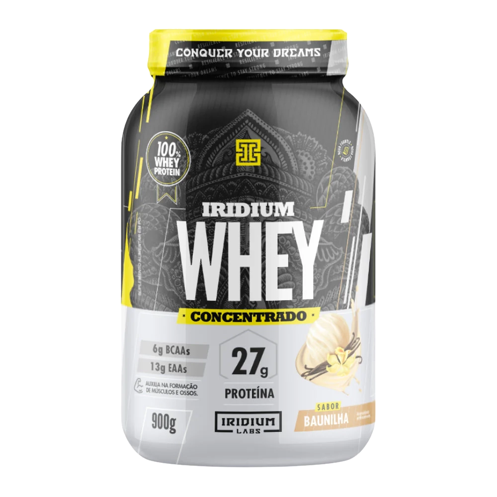 Whey Protein Concentrado, 900g, Iridium Labs