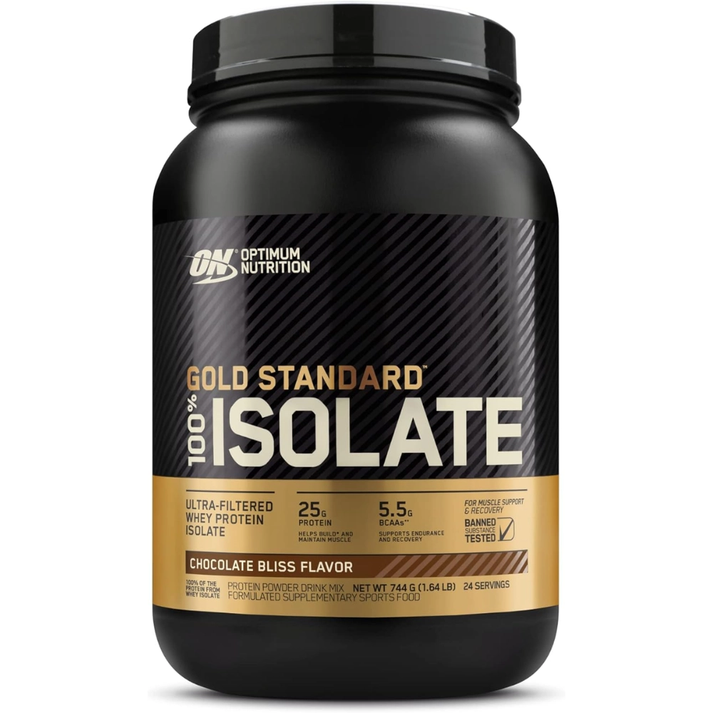 Whey Gold Standard 100% Isolate Protein Powder, Sabores, Optimum Nutrition