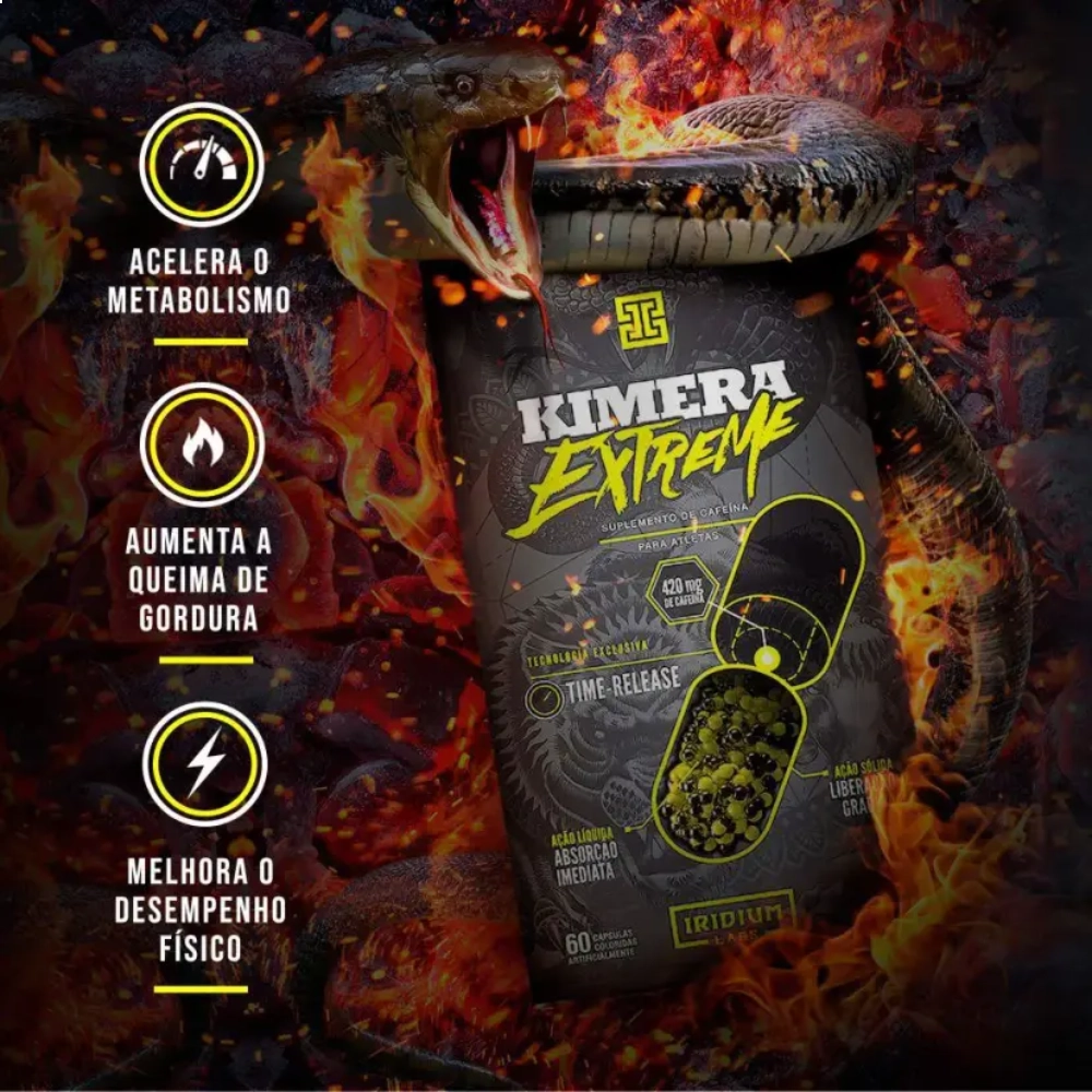 Kimera Extreme, 60 Cápsulas, Iridium Labs