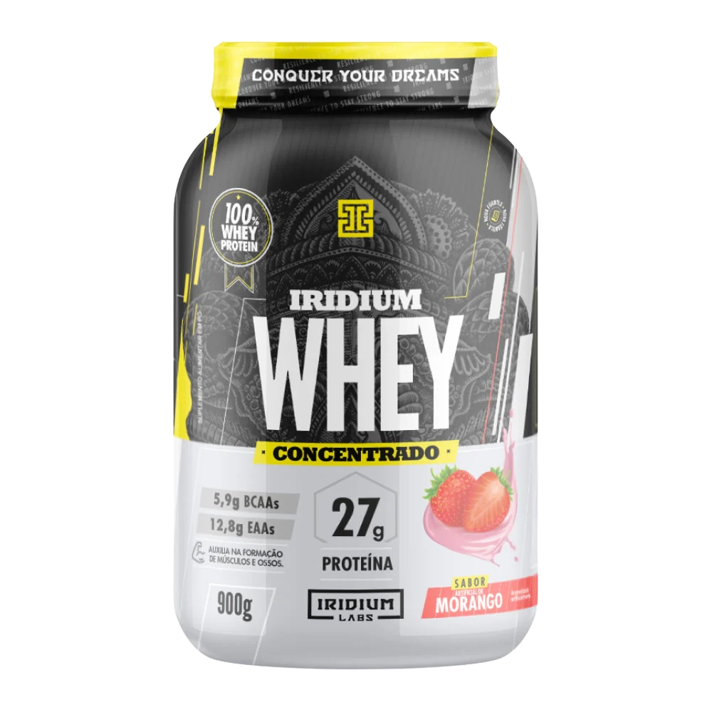 Whey Protein Concentrado, 900g, Iridium Labs
