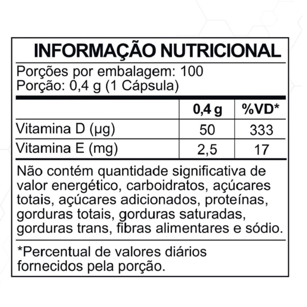 Vitamina D3 2.000Ui , 100 Cápsulas, Iridium Labs
