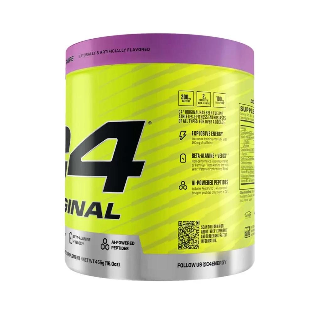 C4 Original, Pré-Treino, Melancia Sem Açúcar, 282g, Cellucor