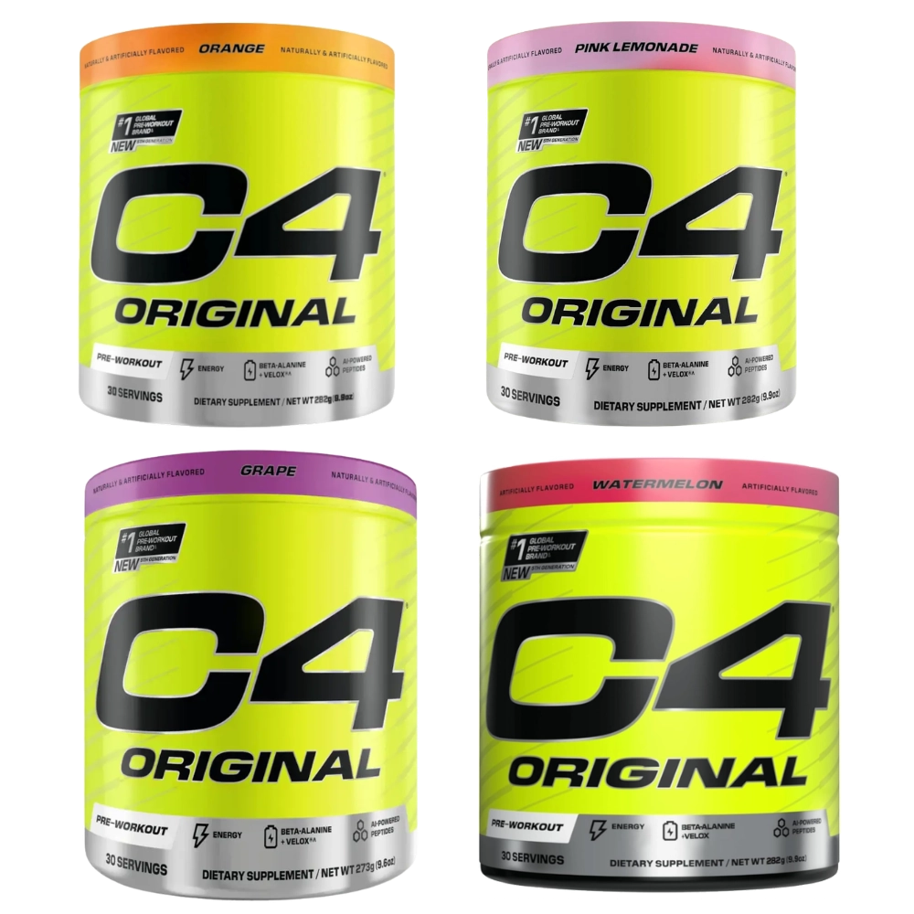 C4 Original, Pré-Treino, Melancia Sem Açúcar, 282g, Cellucor