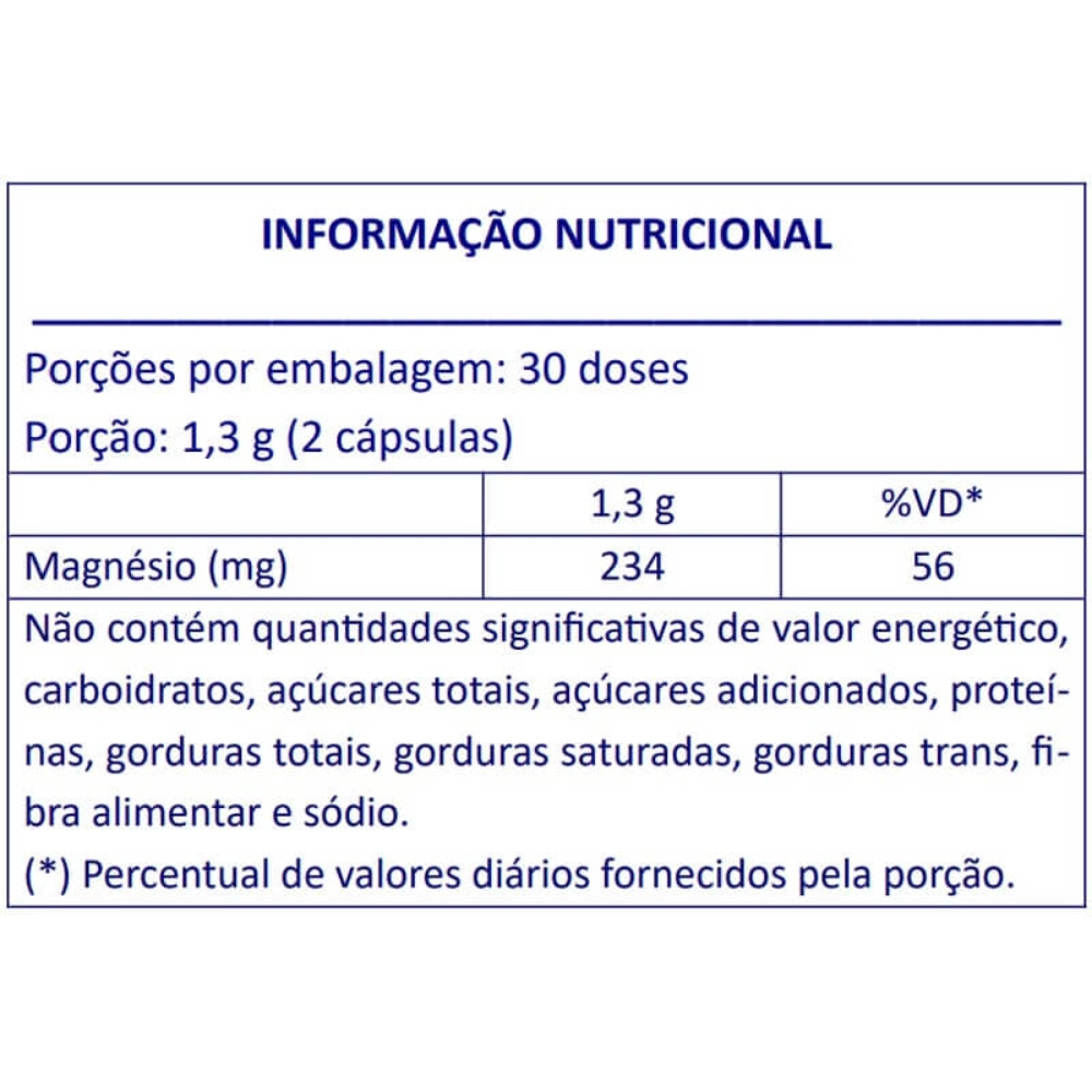 Magnesio Super 3 Blend, 650mg, 60 Cápsulas, Sanibras