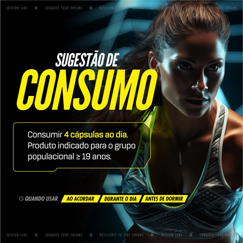 Creatina Atlas, 120 Cápsulas, Iridium Labs