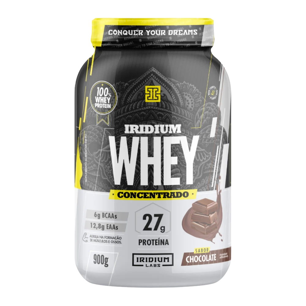 Whey Protein Concentrado, 900g, Iridium Labs
