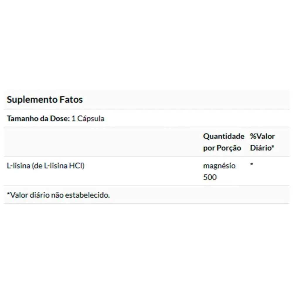 L-Lisina, 500mg, 100 Cápsulas, Swanson