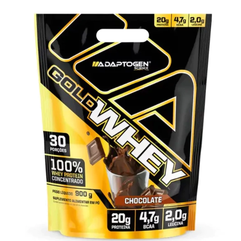 Gold Whey, 900g Sabores, Adaptogen