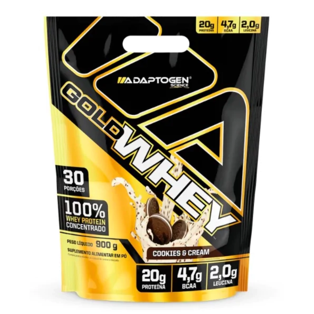 Gold Whey, 900g Sabores, Adaptogen