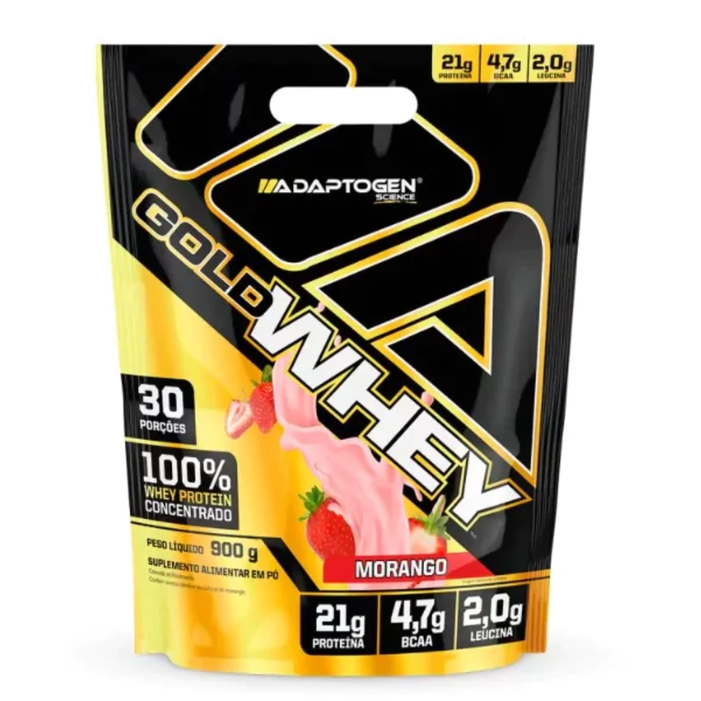 Gold Whey, 900g Sabores, Adaptogen