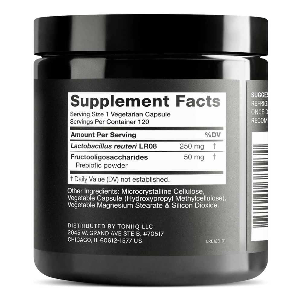 Lactobacillus Reuteri, 50 bilhões de UFC, Cápsulas, Toniiq