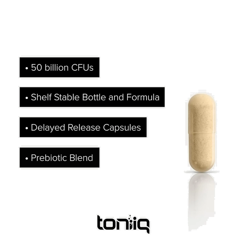 Lactobacillus Reuteri, 50 bilhões de UFC, Cápsulas, Toniiq