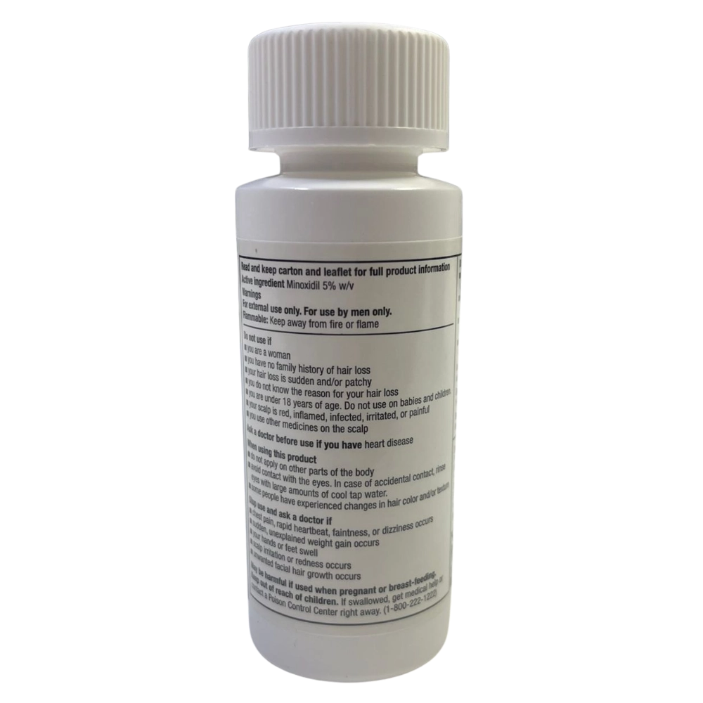 Minoxidil, Tratamento Capilar (Barba e Cabelo), 60ml, Kirkland