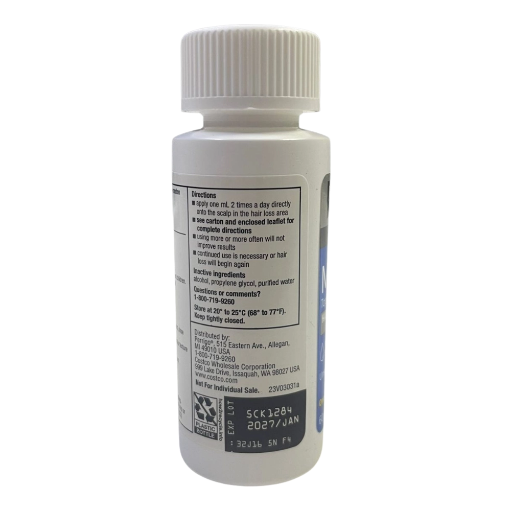 Minoxidil, Tratamento Capilar (Barba e Cabelo), 60ml, Kirkland