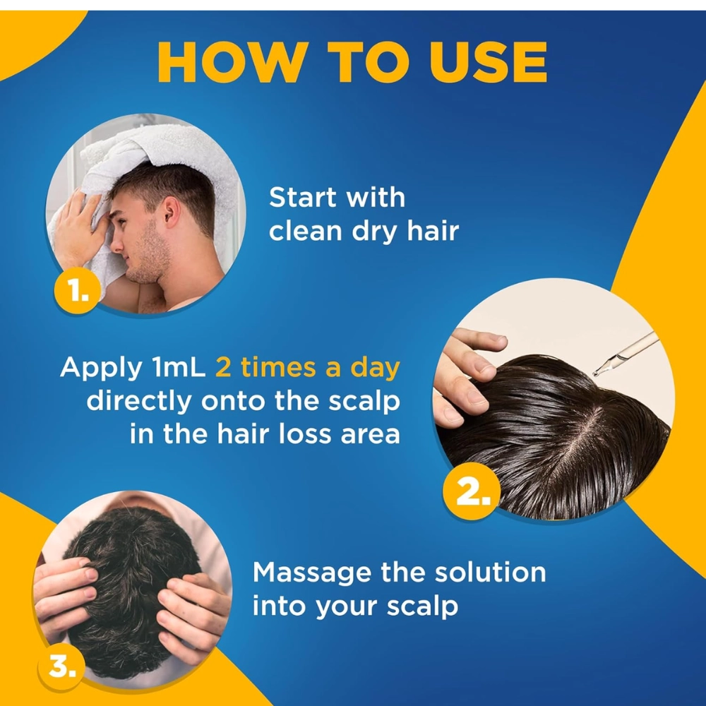 Minoxidil, Tratamento Capilar (Barba e Cabelo), 60ml, Kirkland