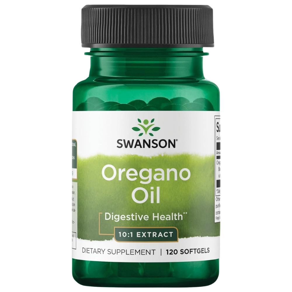 Óleo de orégano, 150mg, 120 cápsulas, Swanson