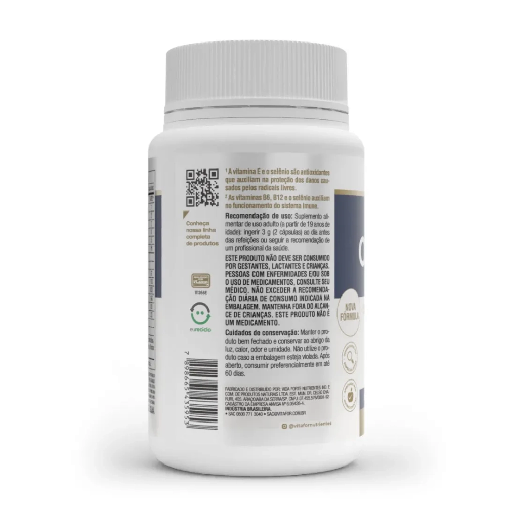  Omegafor Memory, 60 Cápsulas, Vitafor