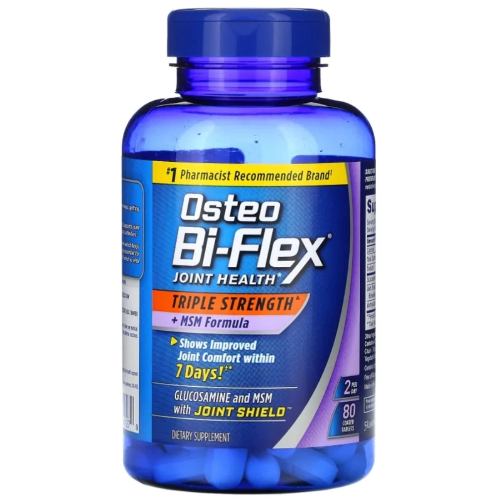 Osteo Bi Flex, Força Tripla com MSM, 80 comprimidos