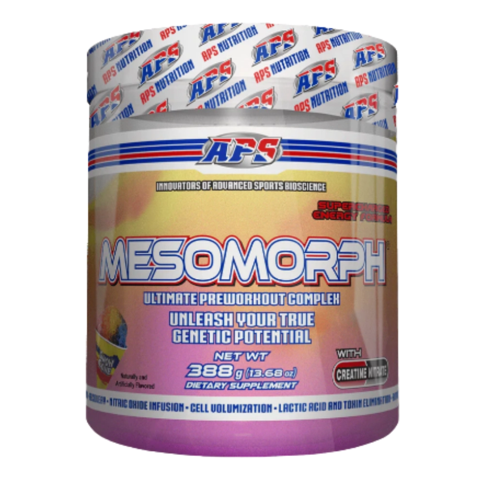  Pré Treino Mesomorph, Sabores, 388g, APS Nutrition