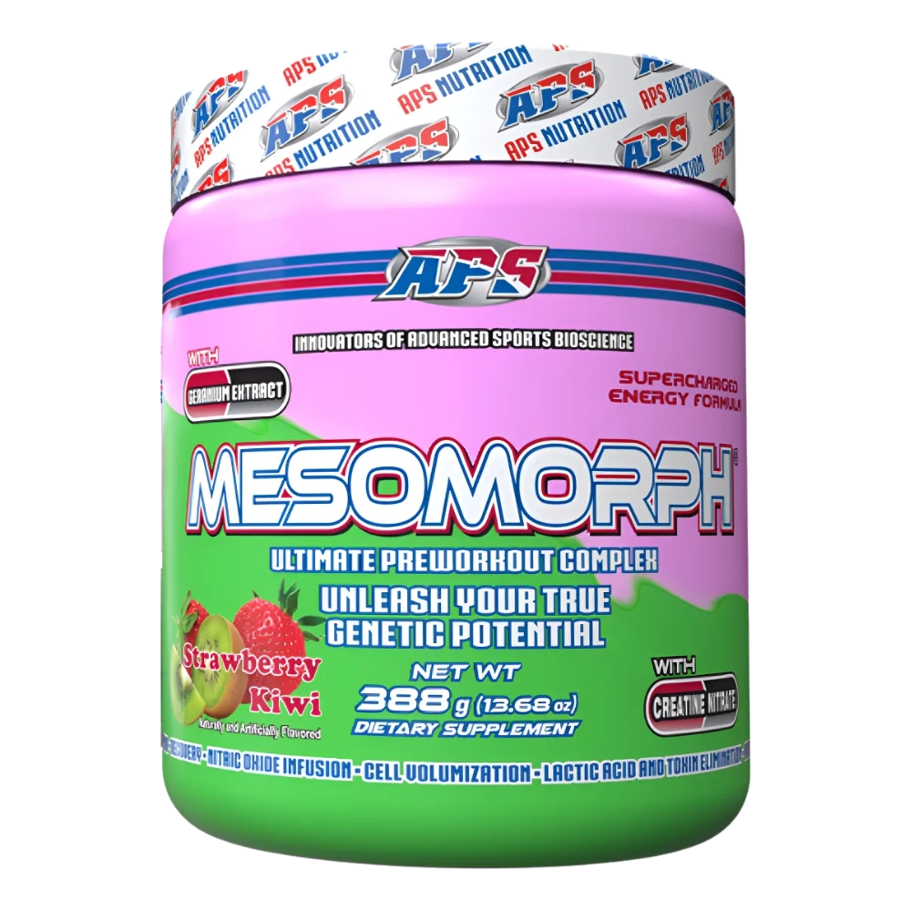  Pré Treino Mesomorph, Sabores, 388g, APS Nutrition