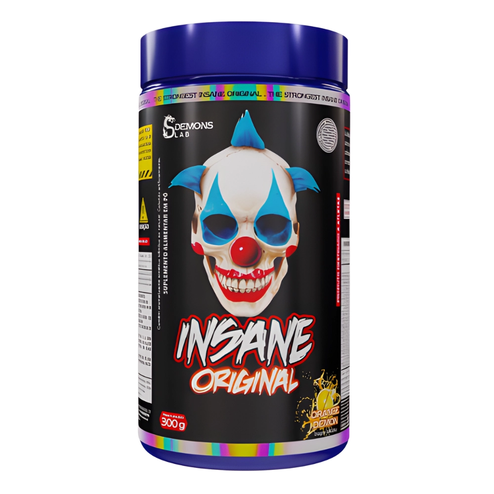Pré Treino, Sabores, Insane Original 300g - Demons Lab