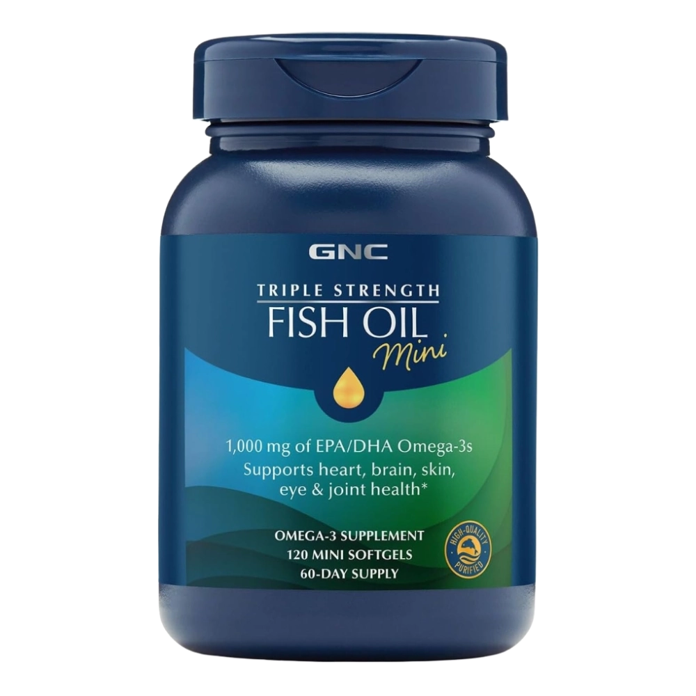  Triple Strength, Fish Oil, Omega 3, Mini Cápsulas - GNC