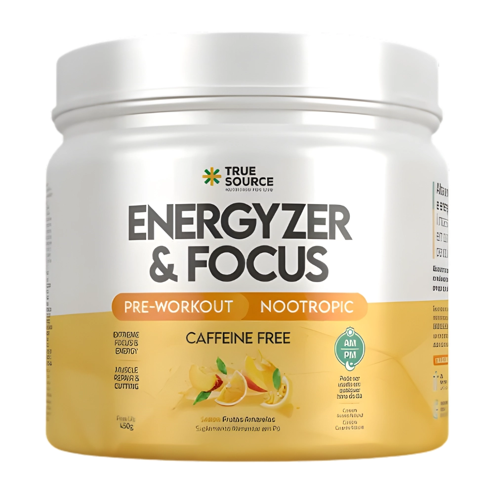 True Energyzer & Focus, Sabores, True Source