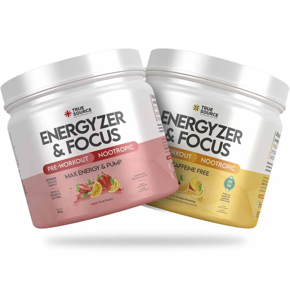 True Energyzer & Focus, Sabores, True Source
