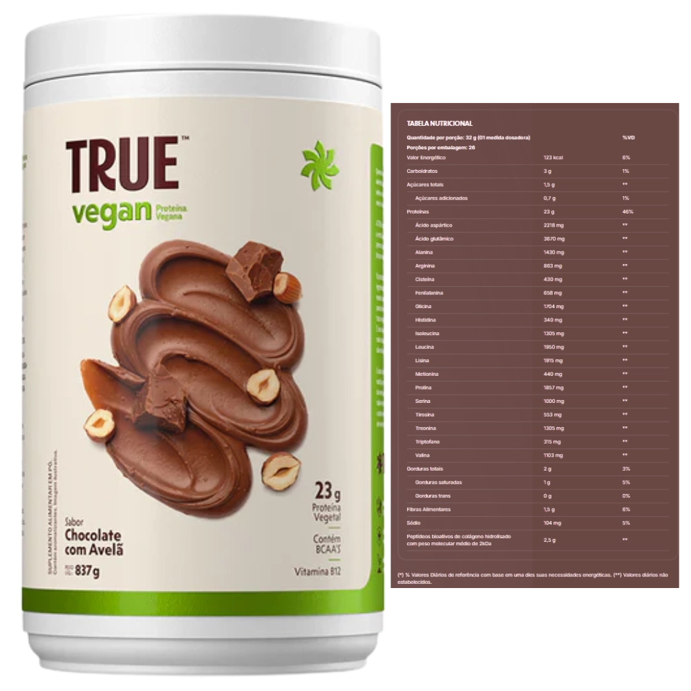 True Whey, Hidrolisado e Isolado, 837g, Sabores, True Source