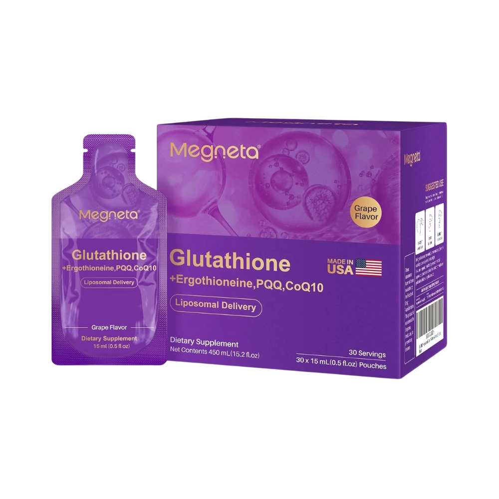 Magneta Ultimate Antioxidant – Glutationa, PQQ e CoQ10 30 Sachês