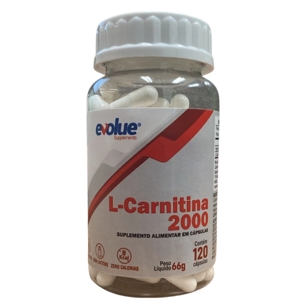 L-Carnitina Evolue 60 Cápsulas – Queima de Gordura e Energia