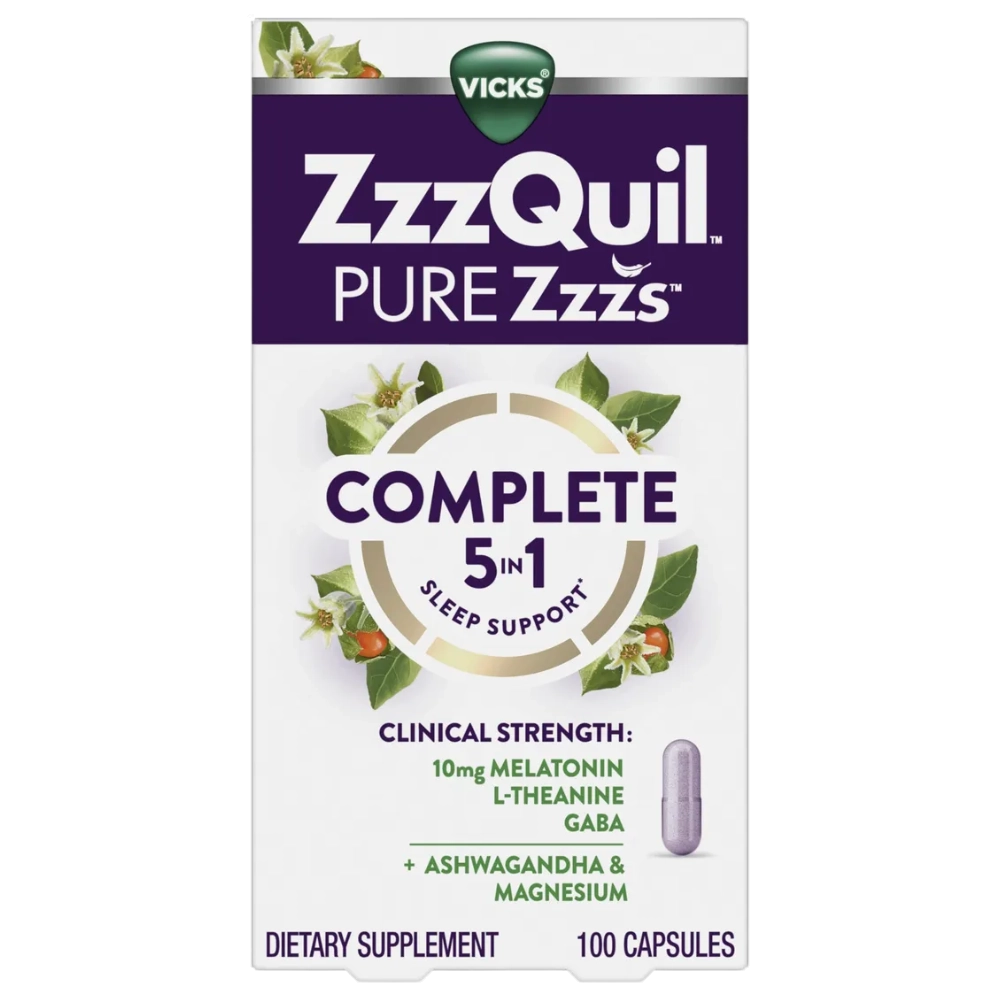 ZzzQuil Pure Zzzs Sono Completo 10mg – Melatonina e Relaxamento 5