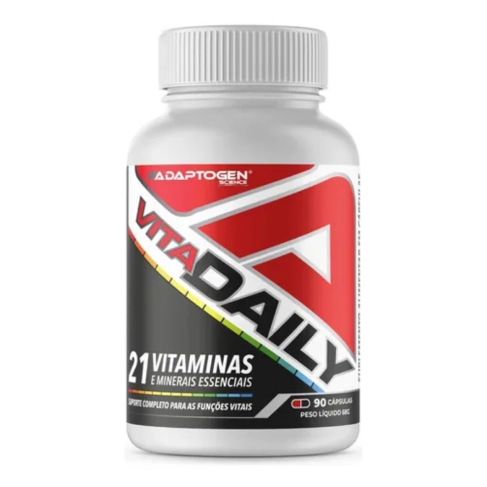 Vita Daily, Multivitamínico Vegano, 90 Cápsulas, Adaptogen