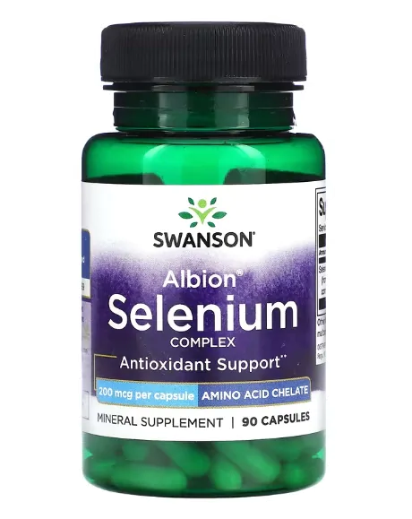 Albion Selênio Complex, 200mcg, 90 cápsulas, Swanson