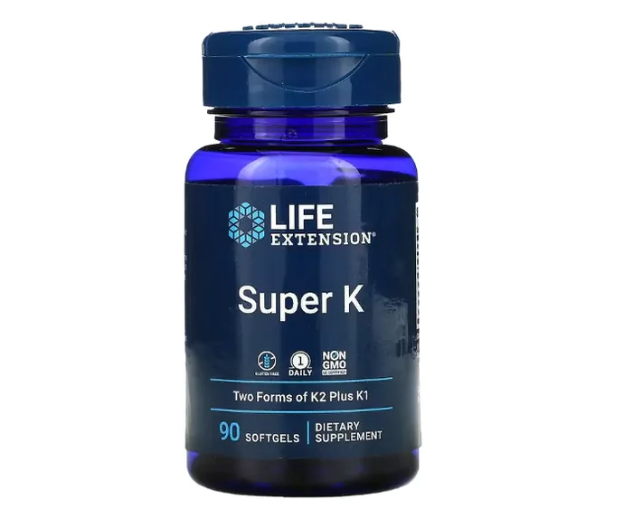 Super K Elite, 90 Softgels, Life Extension