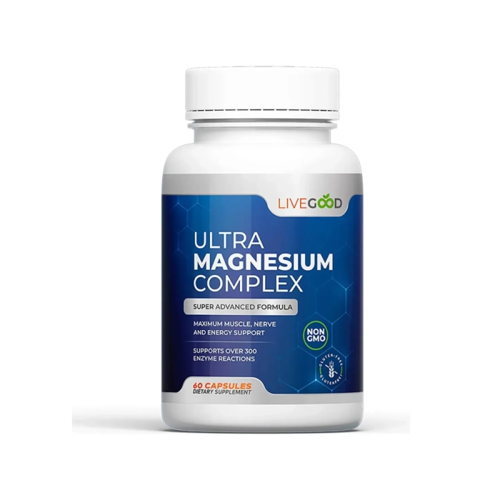 Ultra Magnesium Complex, 60 Capsulas, Live Good