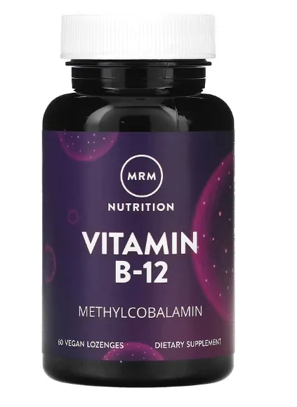 Vitamina B-12, 60 Pastilhas, MRM Nutrition