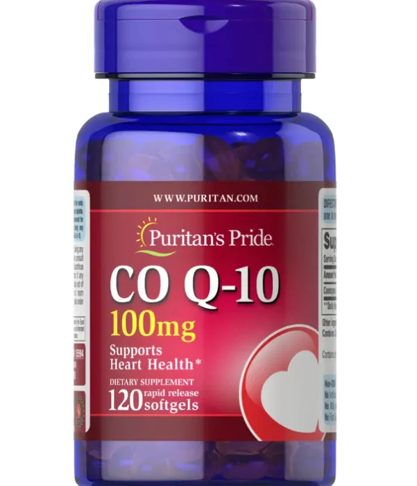 Coenzima Q10, 100mg, 120 Cápsulas em Gel, Puritan's Pride