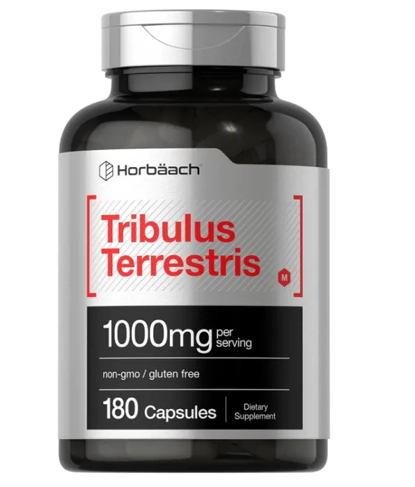Tribulus Terrestris, 1000mg, 180 Cápsulas, Horbaach